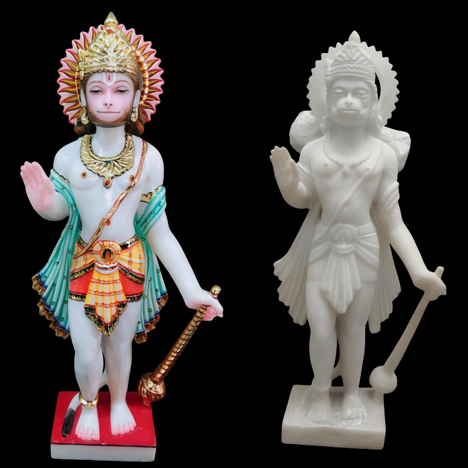 Hanuman Ji Marble Idol photo 1